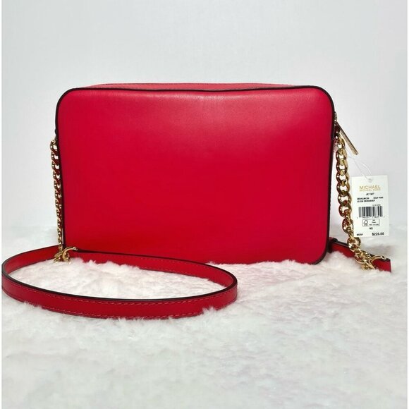 Michael Kors Pink Jet Set Small Crossbody Bag NWT - Picture 7 of 9